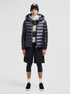 Gabardine Bermuda Shorts Men Navy Blue Moncler