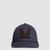 Logo Patch Gabardine Baseball Cap Men Navy Blue Moncler