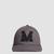 Logo Patch Gabardine Baseball Cap Men Dark Grey Moncler