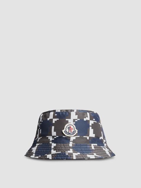 Reversible Padded Bucket Hat Men Multicolour Moncler