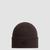 Wool Beanie Men Dark Brown Moncler