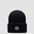 Wool & Cashmere Beanie Men Black Moncler