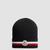 Tricolor Wool Beanie Men Black Moncler