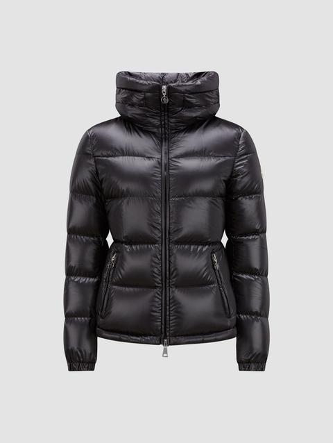 Douro Hooded Short Down Jacket Women Black Moncler