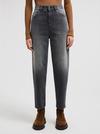 Cropped Jeans Women Grey Moncler