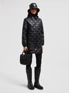 Padded Zip-Up Shirt Jacket Women Black Moncler