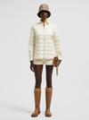 Down-Filled Shirt Jacket Women Off White Moncler