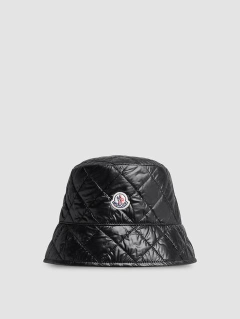 Padded Bucket Hat Women Black Moncler