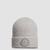 Wool Blend Beanie Women Light Grey Moncler