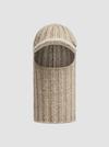 Wool Blend Balaclava Women Beige Moncler