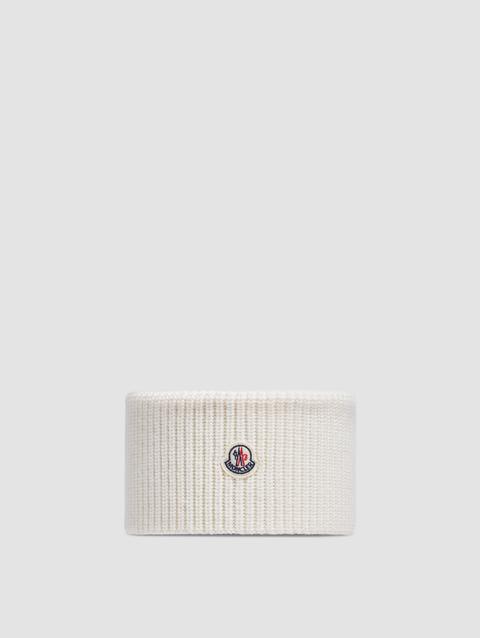 Wool Headband Women White Moncler