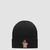 Pure Wool Beanie Men Black Moncler