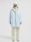 LoveFrom, MONCLER Mid-Length Parka Gender Neutral Light Blue Moncler