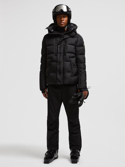 Rodenberg Double Hood Down Ski Jacket Men Black Moncler