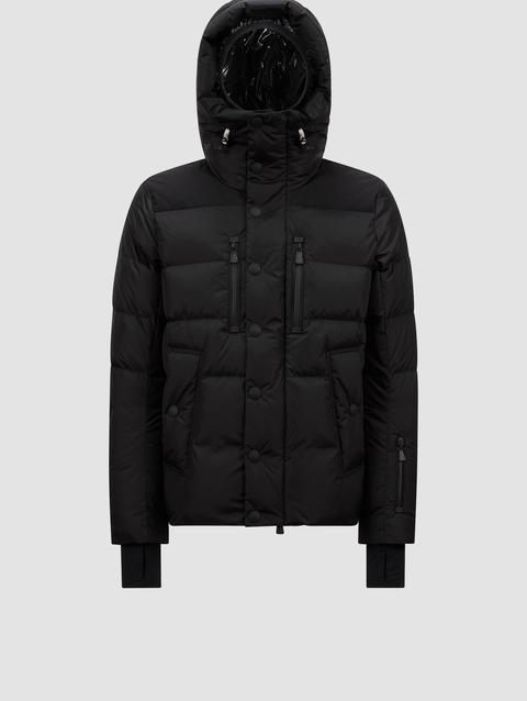 Rodenberg Double Hood Down Ski Jacket Men Black Moncler