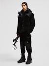 Corduroy Jogging Pants Men Black Moncler