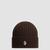 Wool Beanie Men Brown Moncler