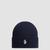 Wool Beanie Men Night Blue Moncler