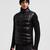 Padded Wool Zip-Up Cardigan Men Black Moncler