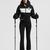 Down-Filled Ski Suit Women Black & White Moncler