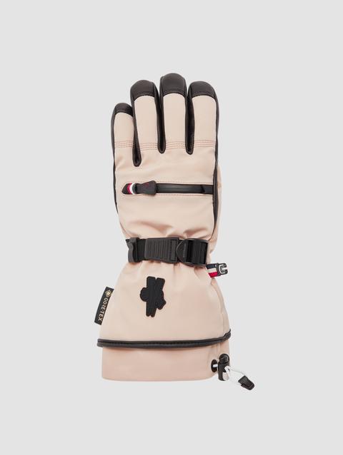 Padded Gloves Women Light Pink Moncler