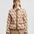 Wool & Alpaca Cardigan Women Beige & Pink Moncler