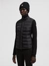 Padded Wool Cardigan Women Black Moncler