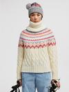 Wool, Mohair & Alpaca Sweater Women Multicolour Moncler