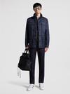 Lez Rain Jacket Men Navy Blue Moncler